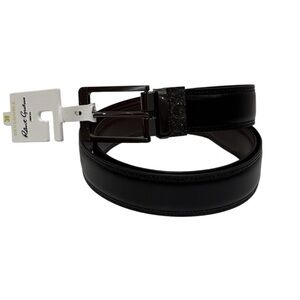 NWT Robert Graham Men’s Barolo Leather Belt Reversible Sz 38 Classic Timeless